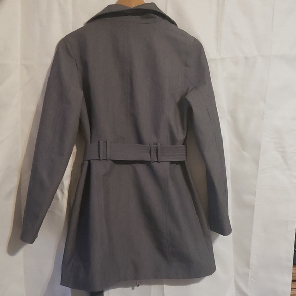 Metro lined gray dress jacket size small - Picture 3 of 7